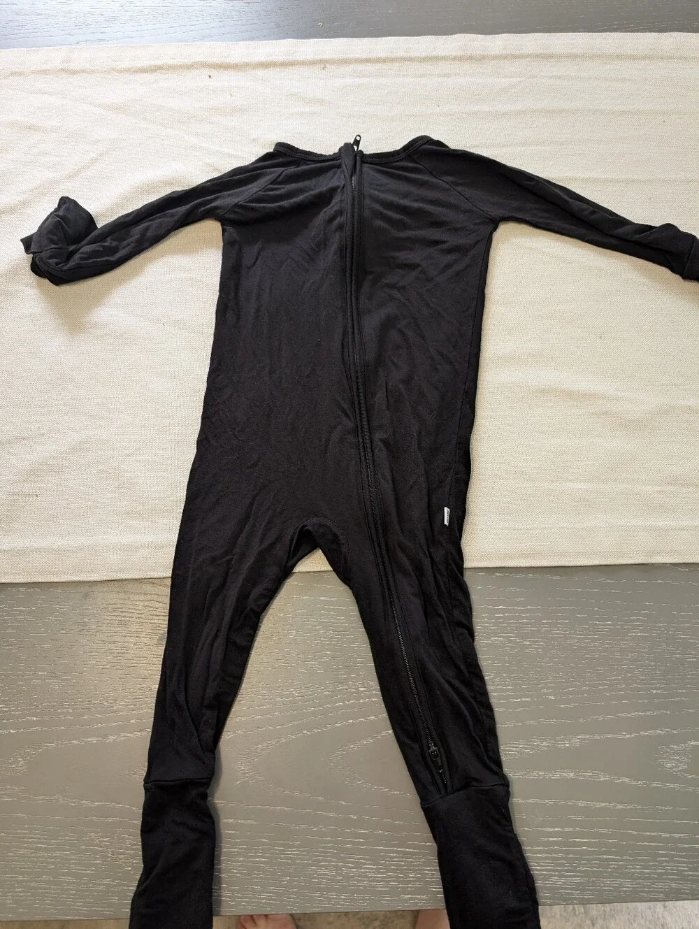 Kids Black One-Piece Little Sleepies
